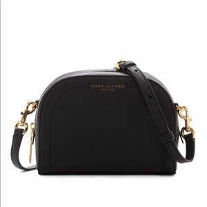 Marc Jacobs Playback Black Leather Crossbody Bag